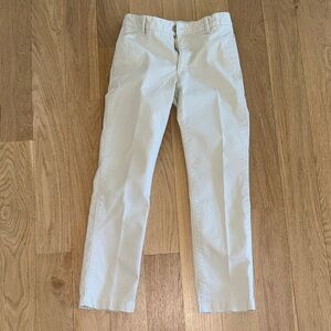 GAP Kids Slim Fit Cream Chino Pants Boys Sz 12